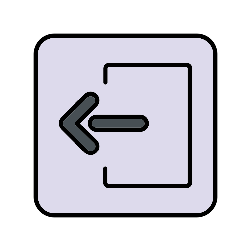 ausloggen Generic Outline Color icon