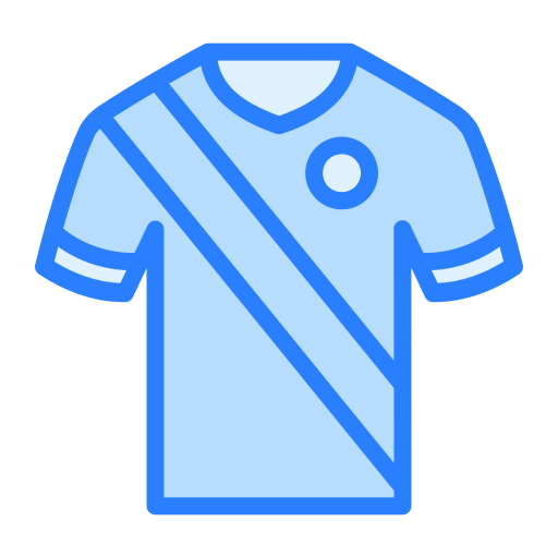 Футболка для футбола Generic Blue иконка