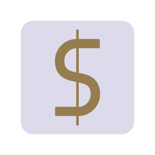 dollarteken Generic Flat icoon