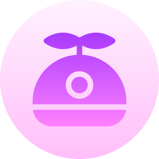hoed Basic Gradient Circular icoon