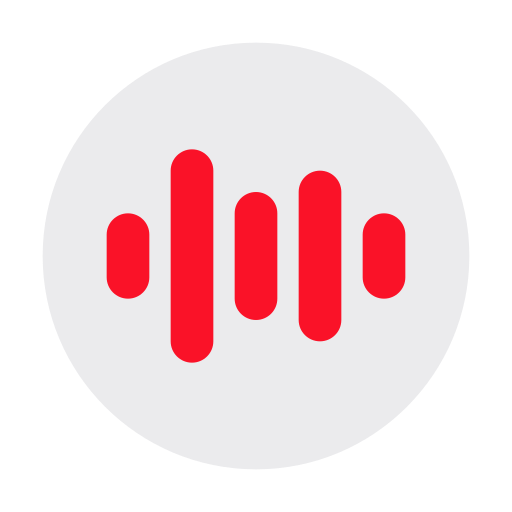 grabador de audio Generic Flat icono