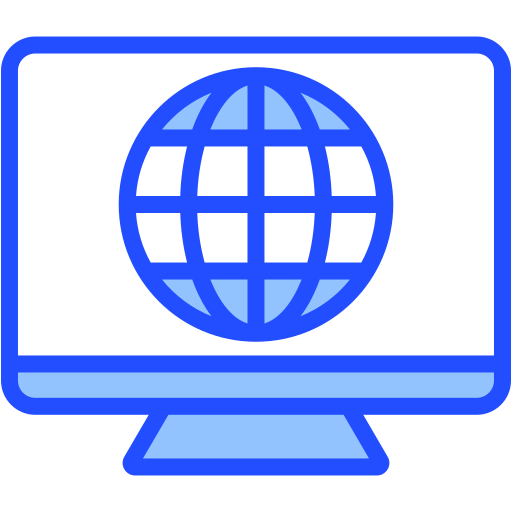 Интернет браузер Generic Blue иконка