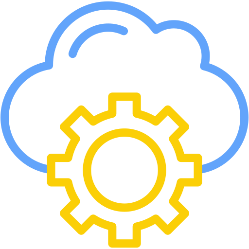 cloud service Generic Outline Color icon