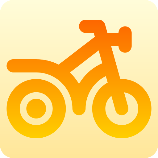 オートバイ Generic Flat Gradient icon
