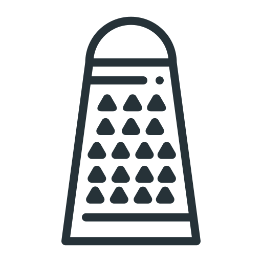 geriebene kartoffel Generic Detailed Outline icon