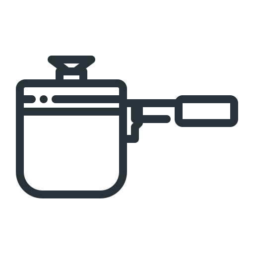 dampfkochtopf Generic Detailed Outline icon