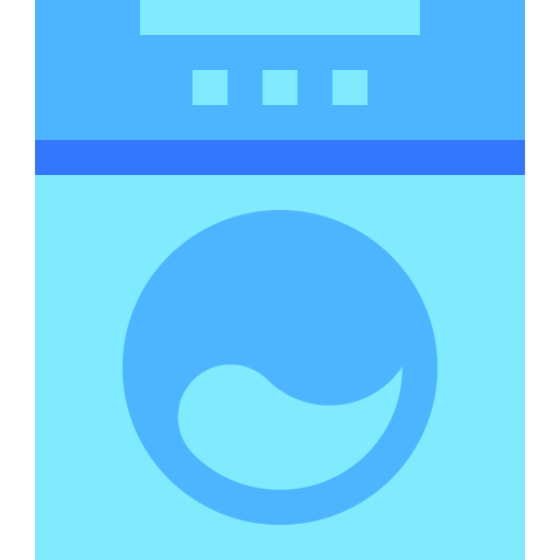 waschmaschine Basic Sheer Flat icon