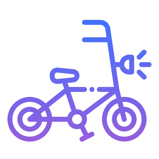 bicicleta Generic Gradient icono