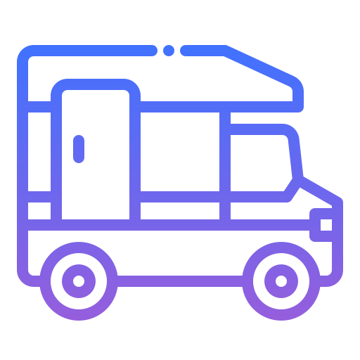 vrachtwagen-container Generic Gradient icoon