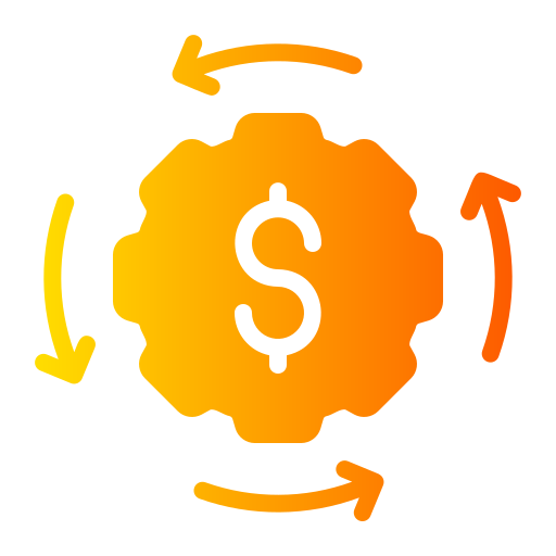 financiën Generic Flat Gradient icoon