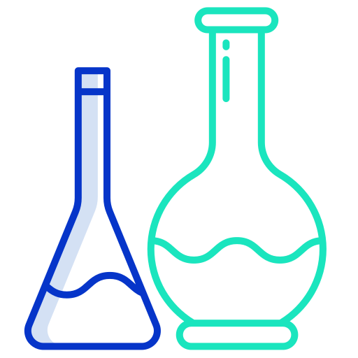 Химия Generic color outline иконка