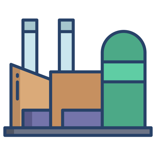 Factory Generic color outline icon