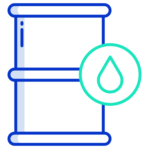 barril de petroleo Generic color outline icono