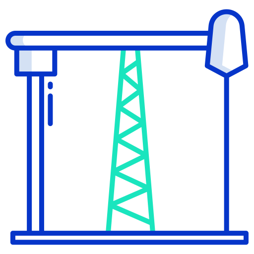 Oil pump Generic color outline icon