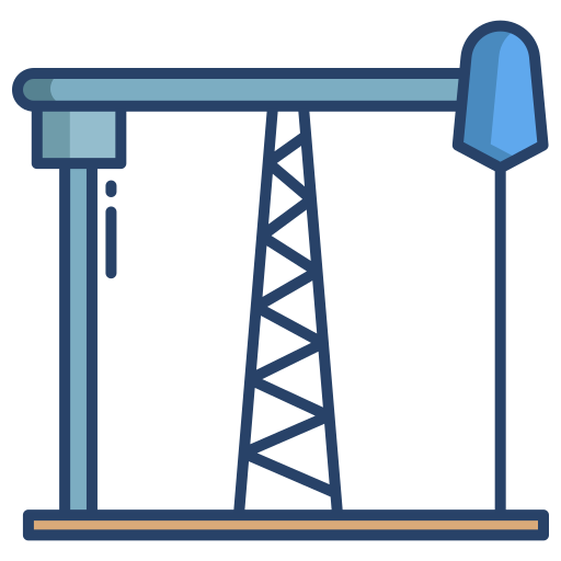 Oil pump Generic color outline icon