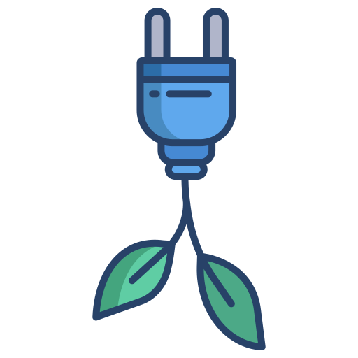 Green energy Generic color outline icon