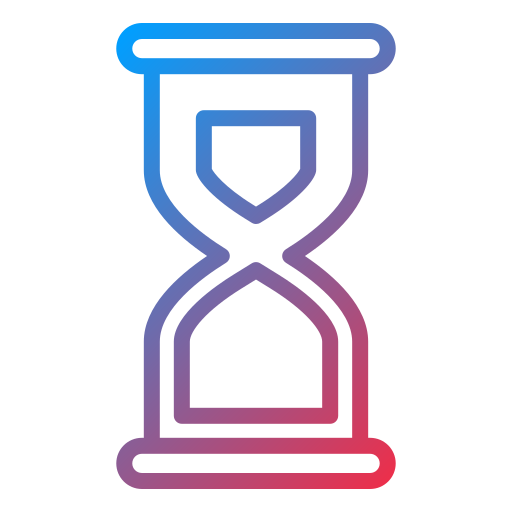 Sand clock Generic Gradient icon