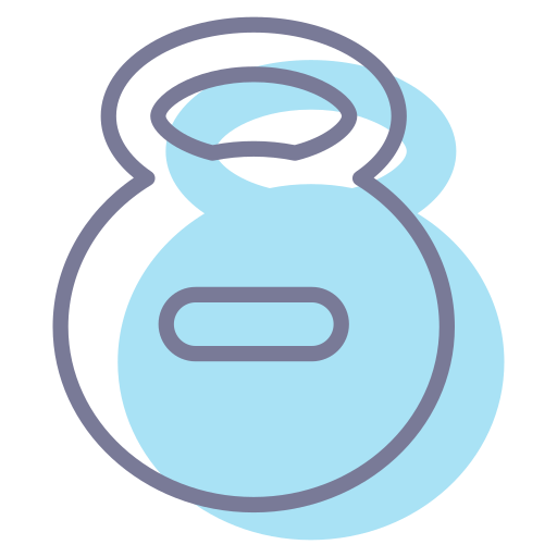 Kettlebell Generic Color Omission icon