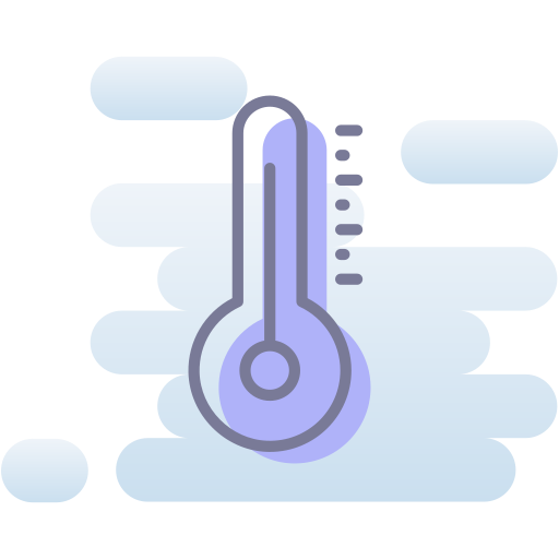 thermometer Generic Rounded Shapes icoon