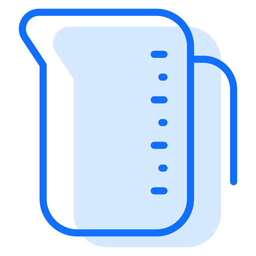 주전자 측정 Generic Blue icon