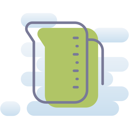 Measuring jug Generic Rounded Shapes icon