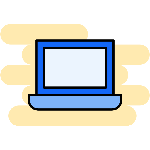 laptop Generic Rounded Shapes icon