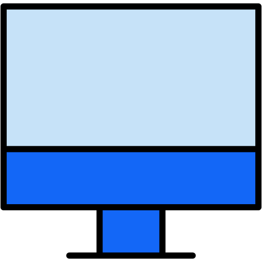 Desktop Generic Outline Color icon