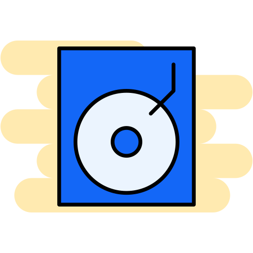 vinyl-player Generic Rounded Shapes icon