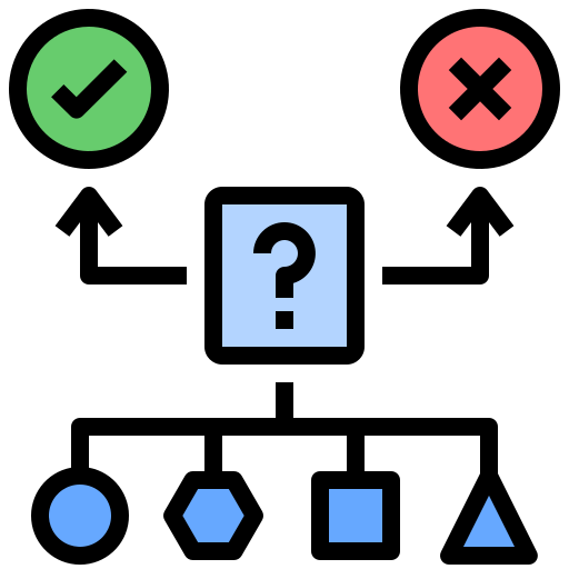 Decision Generic Outline Color icon