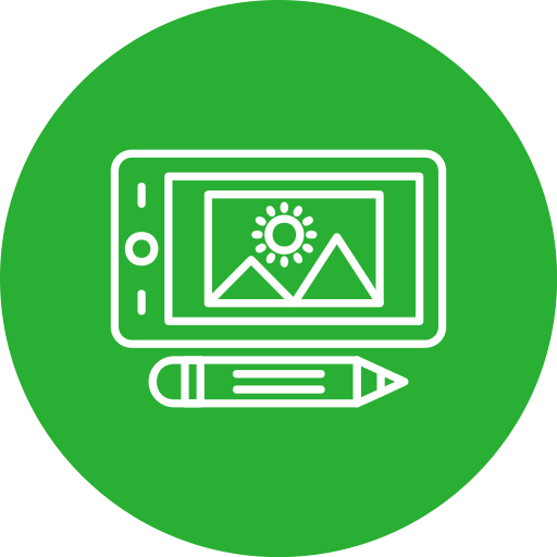 grafiktablet Generic Flat icon