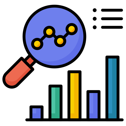 Analysis Generic Outline Color icon