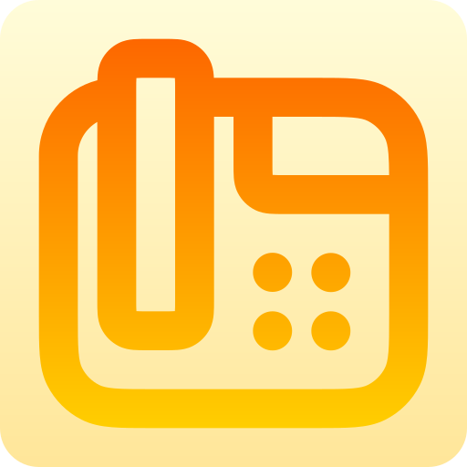 telefon Generic Flat Gradient icon