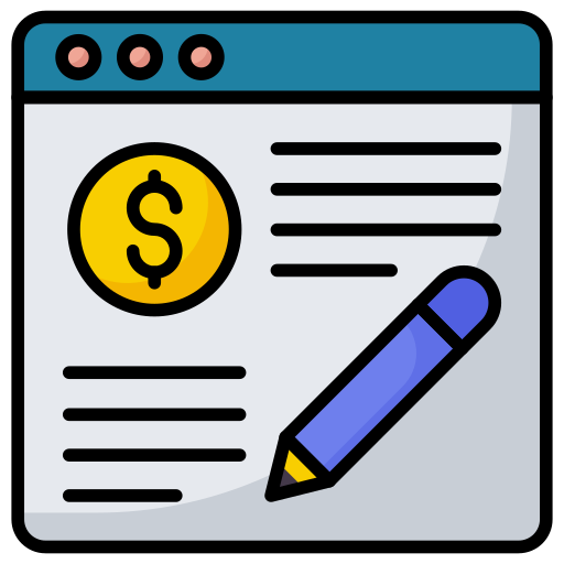 Copywriting Generic Outline Color icon