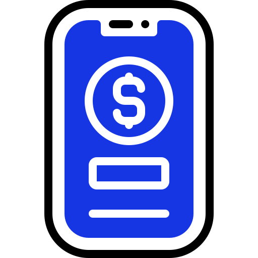 paiement mobile Generic Mixed Icône