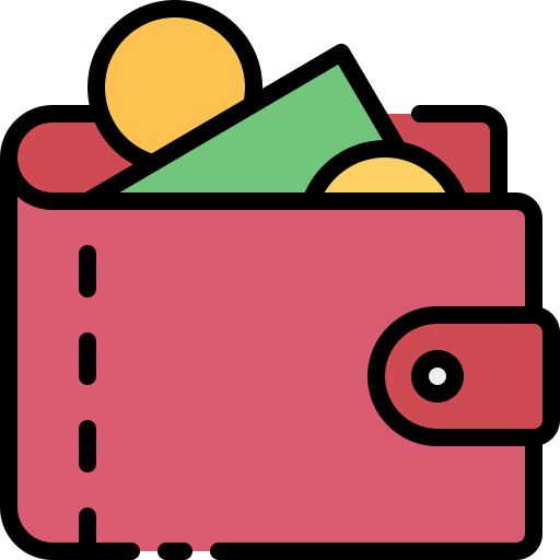 geldbörse Generic Outline Color icon