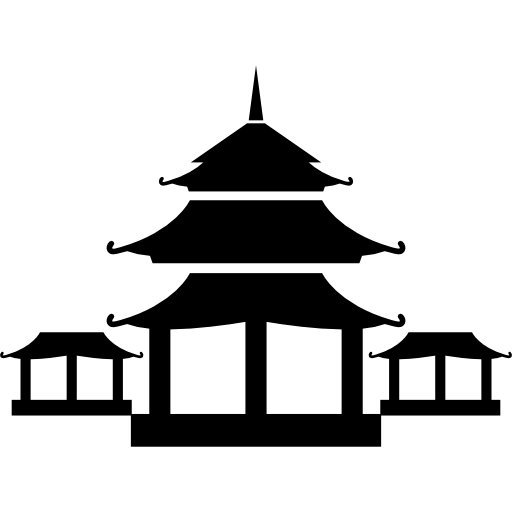 temple bouddhiste  Icône