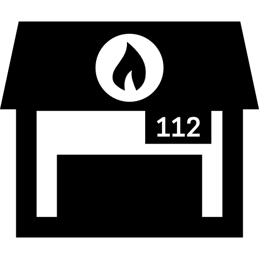 caserne de pompiers  Icône