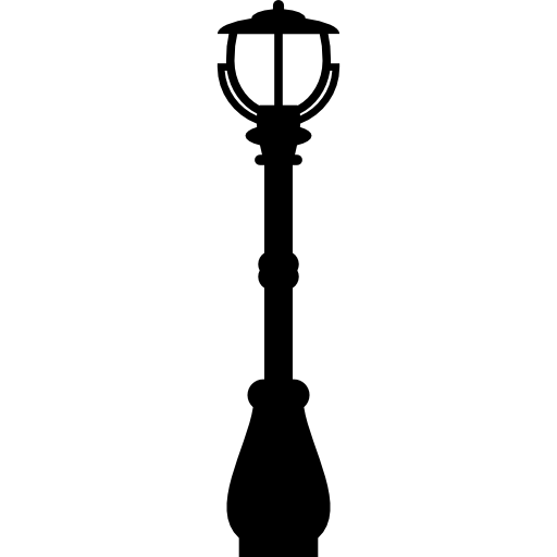 poste de iluminação  Ícone