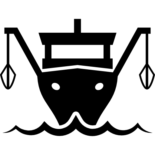 barco de pesca  icono