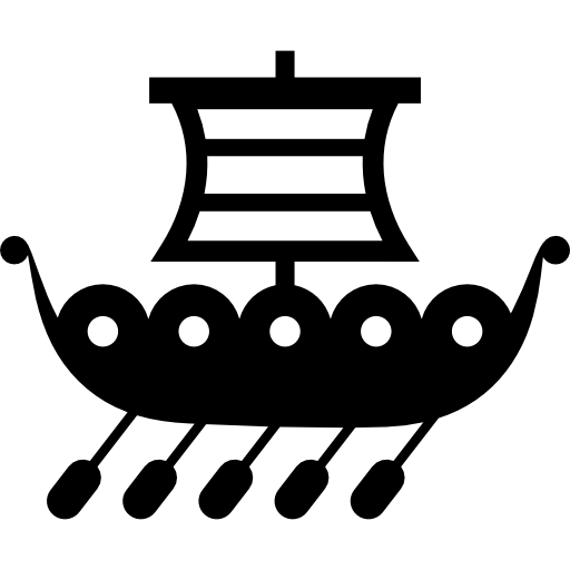 navio viking  Ícone