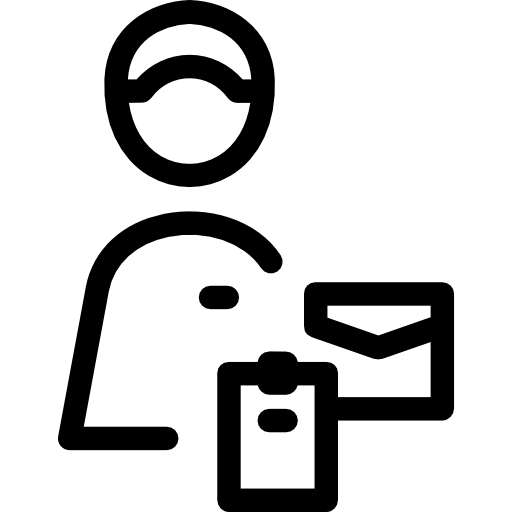 mensajero Special Lineal icono