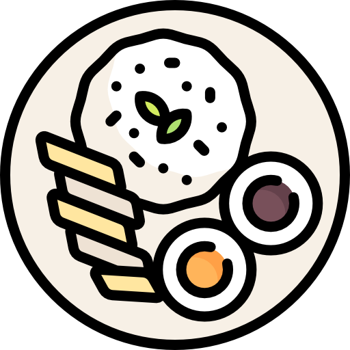 Hainanese chicken Special Lineal color icon
