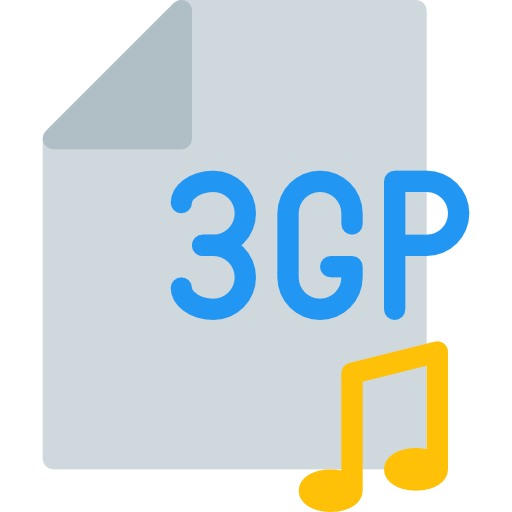 3gp Pixel Perfect Flat icoon