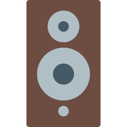 Speaker Pixel Perfect Flat icon