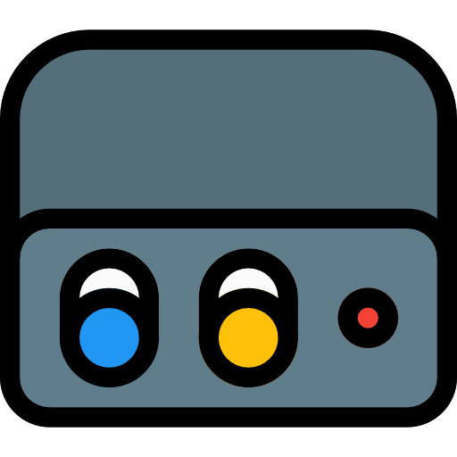 증폭기 Pixel Perfect Lineal Color icon