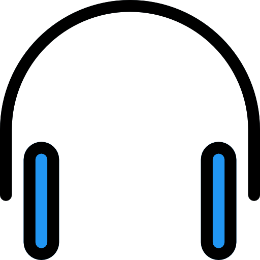 Headset Pixel Perfect Lineal Color icon