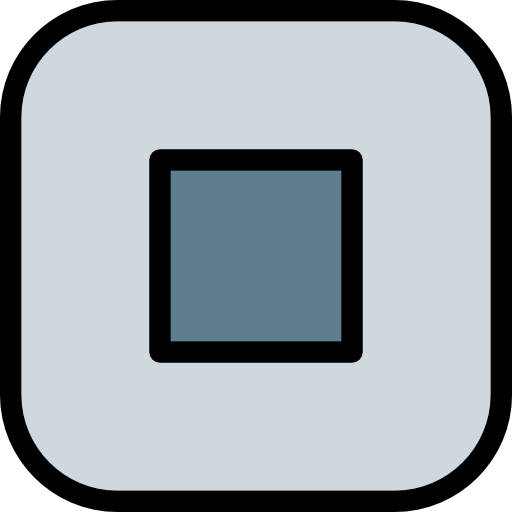 중지 Pixel Perfect Lineal Color icon