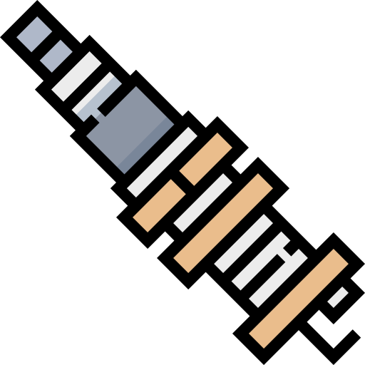 Spark plug Meticulous Lineal Color icon