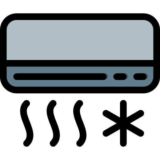 Air conditioner Pixel Perfect Lineal Color icon