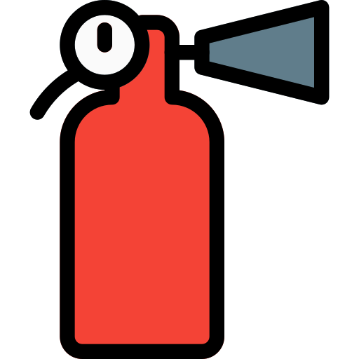 extintor de incendios Pixel Perfect Lineal Color icono